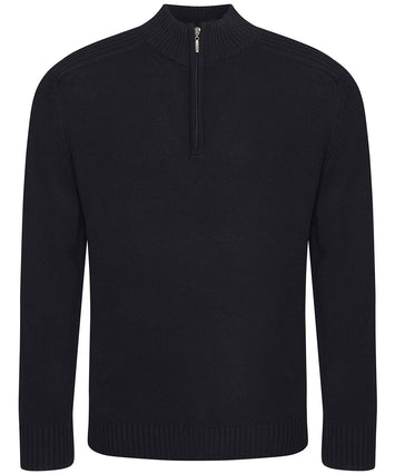 Wakhan ¼ regen zip knit sweater