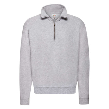 Fruit of the Loom Classic Zip Neck Sweat