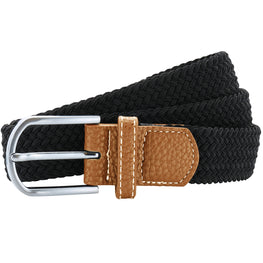 Braid stretch belt