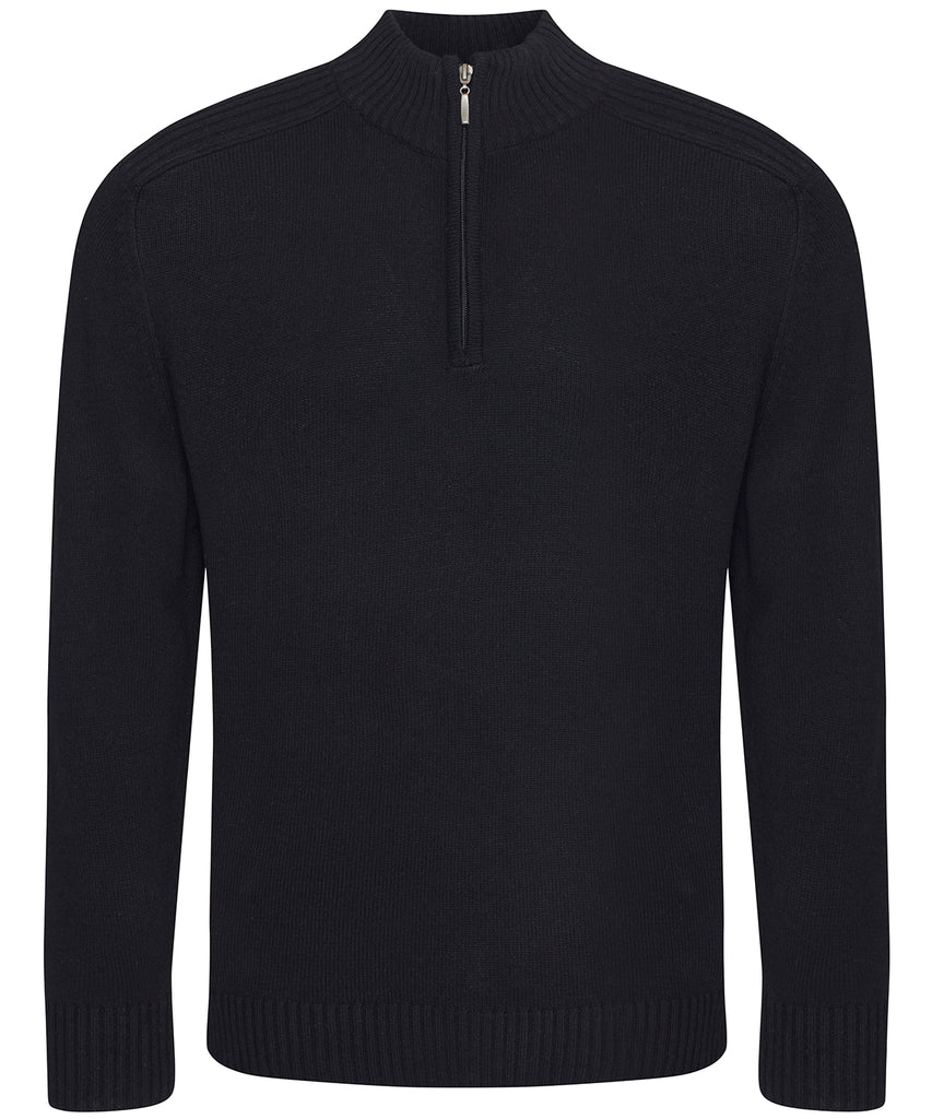 Wakhan ¼ regen zip knit sweater
