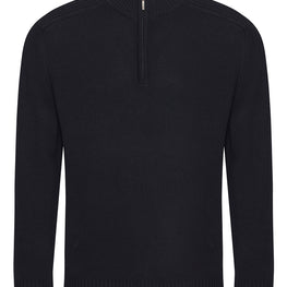 Wakhan ¼ regen zip knit sweater
