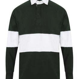 Panelled rugby shirt