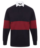 Panelled rugby shirt