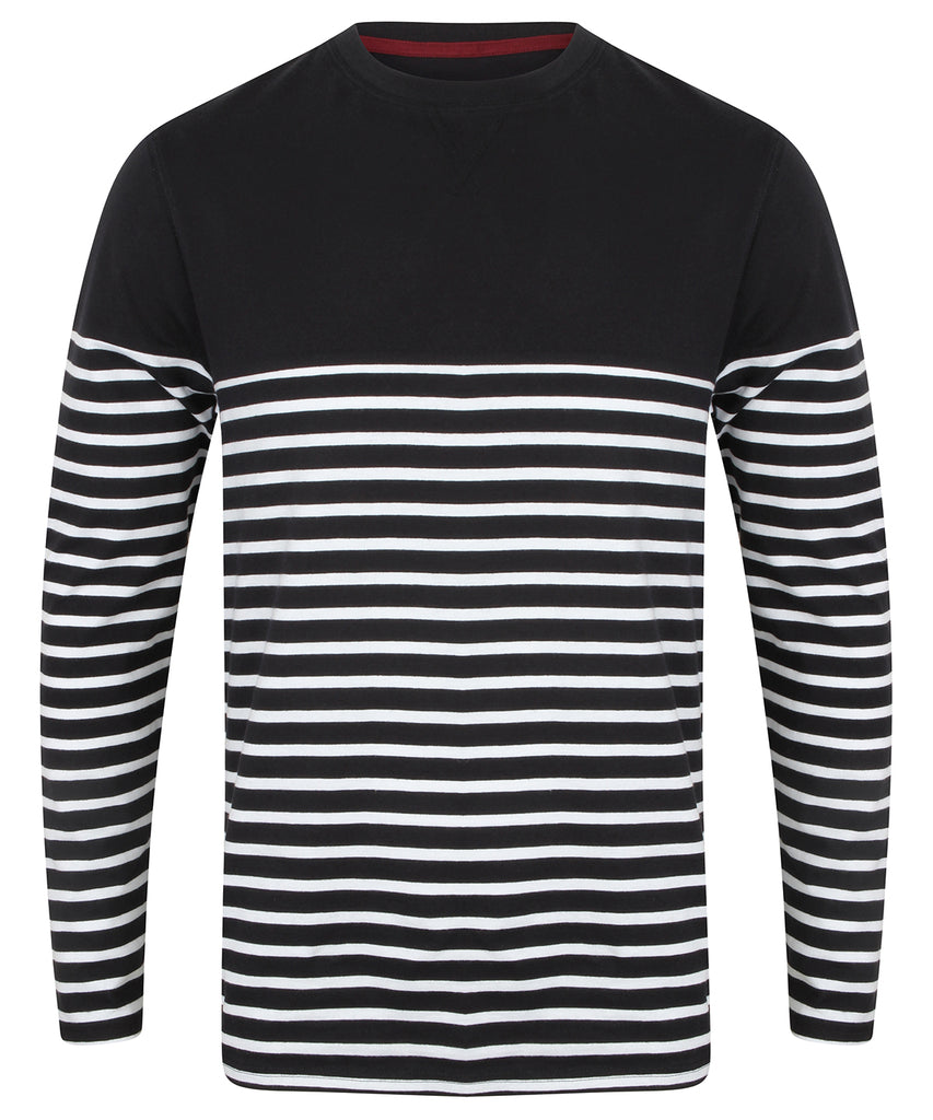 Long sleeve Breton striped T