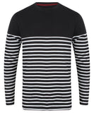Long sleeve Breton striped T