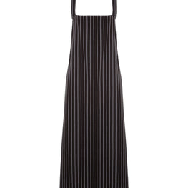 Striped bib apron