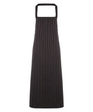 Striped bib apron