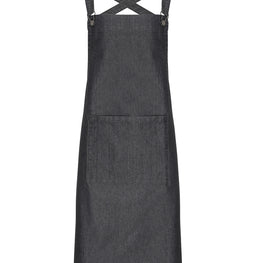 Cross back 'barista' bib apron