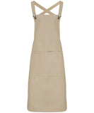 Cross back 'barista' bib apron