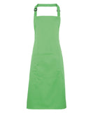 Colours bib apron with pocket