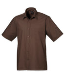 Short sleeve poplin shirt
