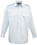 Long sleeve pilot shirt
