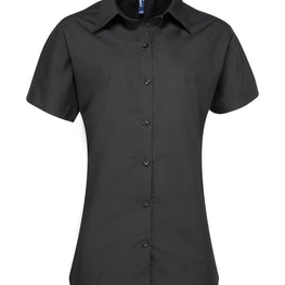Women's supreme poplin short sleeve shirt