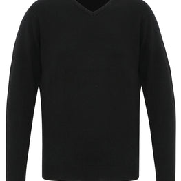 Essential' acrylic v-neck sweater