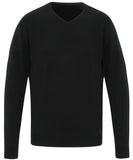 Essential' acrylic v-neck sweater