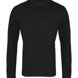 Long sleeve Coolchecker® piqué polo