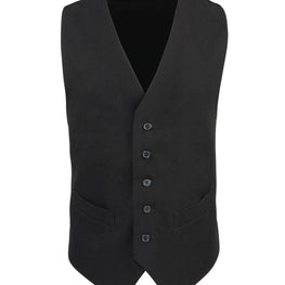 Lined polyester waistcoat
