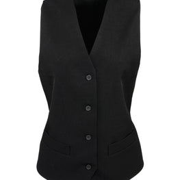 Women's lined polyester waistcoat