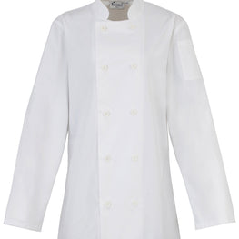 Women's long sleeve chef's jacket
