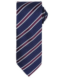 Waffle stripe tie