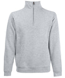 Classic 80/20 zip neck sweatshirt