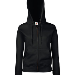Women's premium 70/30 hooded sweatshirt jacket
