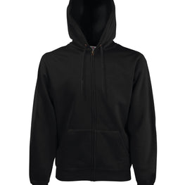 Premium 70/30 hooded sweatshirt jacket