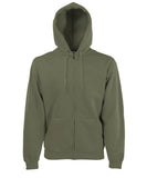 Premium 70/30 hooded sweatshirt jacket