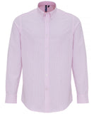 Cotton-rich Oxford stripes shirt