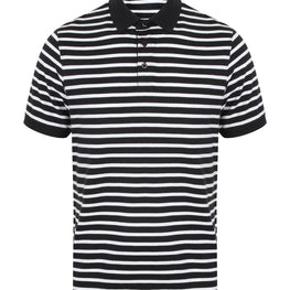 Striped Jersey polo shirt