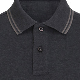 Classic fit tipped polo