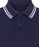 Classic fit tipped polo