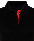 Women's contrast polo