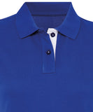 Women's contrast polo