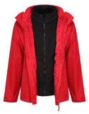 Regatta Classic Waterproof 3 In 1 Jacket - Classic Red - 2XL