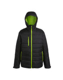 Regatta Men's Navigate Thermal Jacket - Black/Lime - XL
