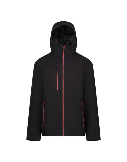 Regatta Navigate WP Insulated Jacket - Black/Classic Red - 2XL