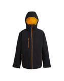 Regatta Navigate WP Insulated Jacket - Black Orange Pop - L
