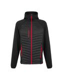 Regatta Men's Navigate Hybrid Jacket - Black/Classic Red - 2XL