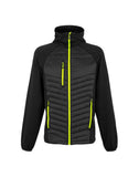 Regatta Men's Navigate Hybrid Jacket - Black/Lime - 3XL