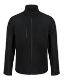 Regatta Mens Ablaze 3 Layer Softshell - Black/Black - 2XL