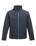 Regatta Mens Ablaze Printable Softshell - Navy/ French Blue - M