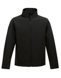 Regatta Mens Ablaze Printable Softshell - Black/Black - S