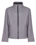 Regatta Mens Ablaze Printable Softshell - Rock Grey/ Black - L