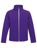 Regatta Mens Ablaze Printable Softshell - Vibrant Purple/ White - L