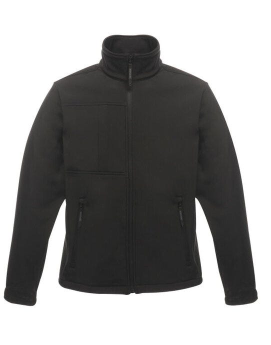 Regatta Mens Octagon II Softshell - Black/Black - 2XL