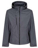 Regatta Venturer Hooded Softshell - Seal Grey/Black - M