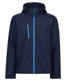 Regatta Venturer Hooded Softshell - Navy/ French Blue - S