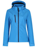 Regatta Womens Venturer Hooded Softshell - French Blue / Navy - 12
