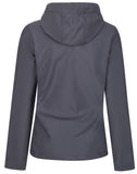 Regatta Womens Venturer Hooded Softshell - Seal Grey/Black - 20